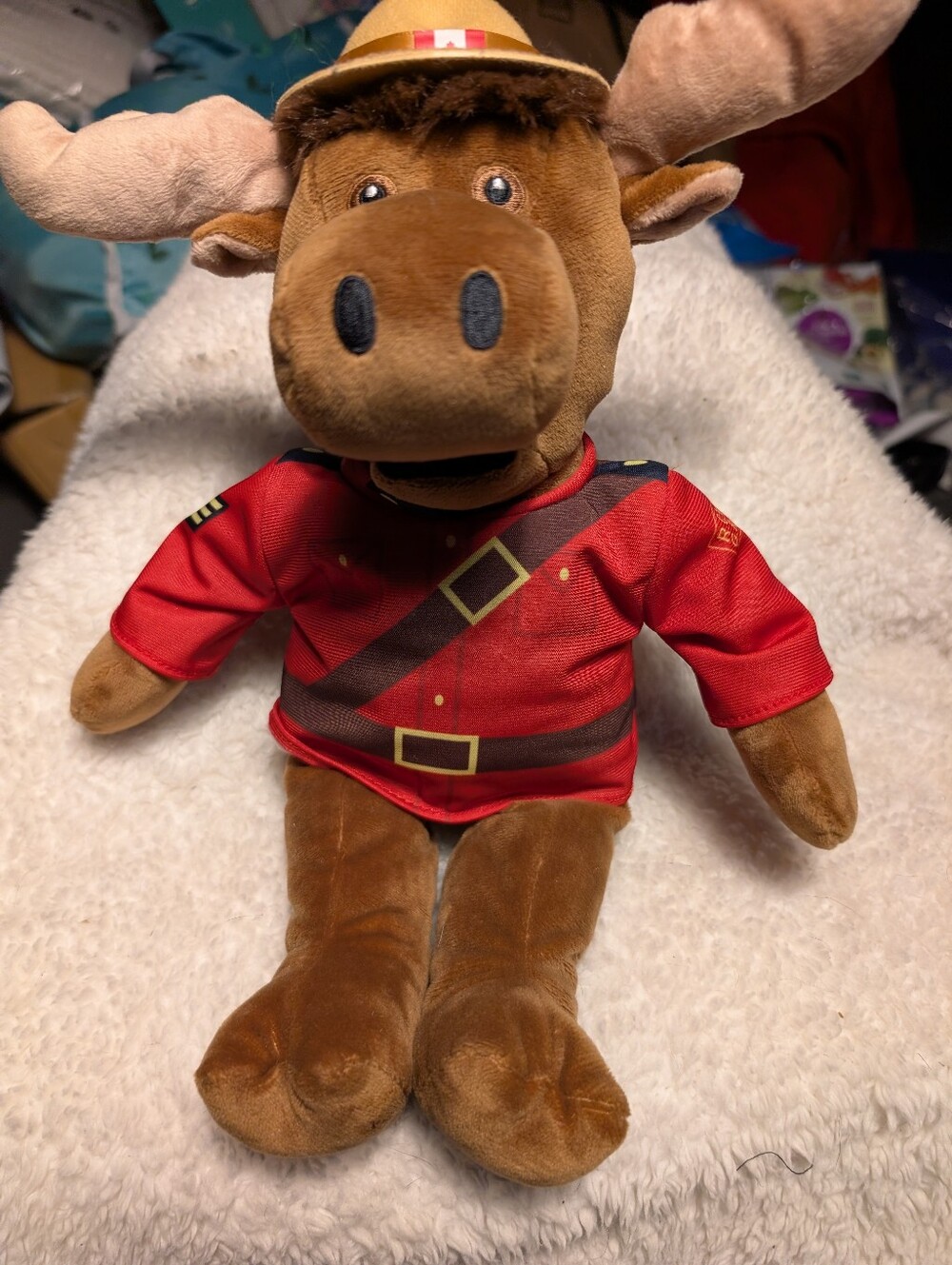 RCMP Moose Plush Toy